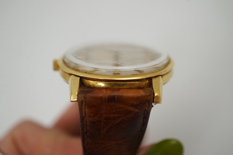 A gentleman's 1960's 18ct gold Omega Seamaster Automatic wrist watch